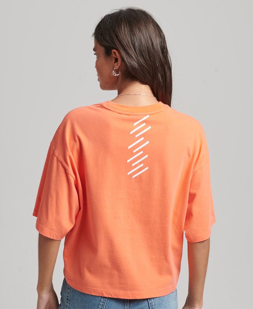camiseta core sport na cor rosa deserto