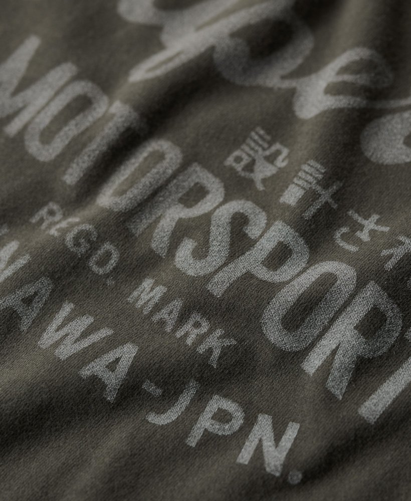 camiseta boho biker com estampa de letras em preto vintage