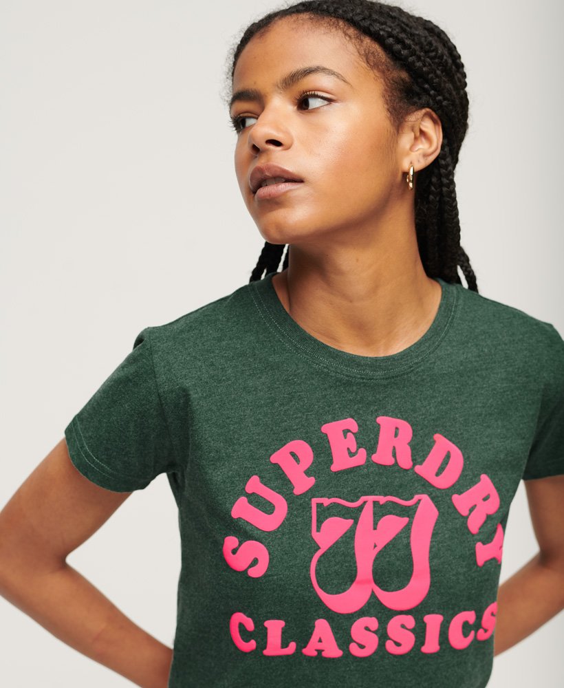 camiseta archive neon graphic na cor bengreen marl