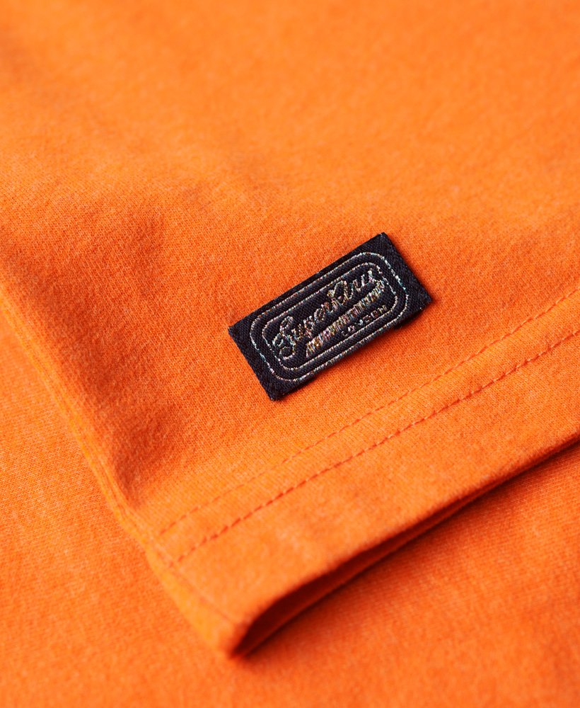 camiseta archive neon graphic em laranja tangerina mesclado