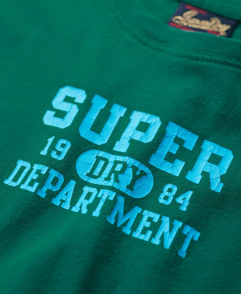 camiseta super athletics fitted na cor verde tempestade