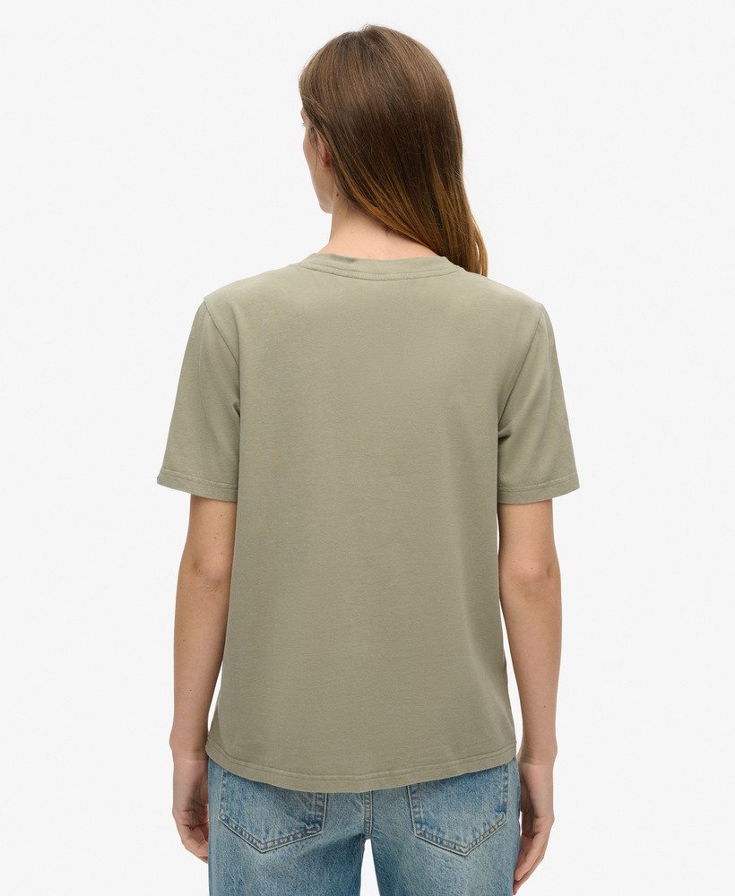 camiseta tokyo relaxed na cor verde cáqui claro
