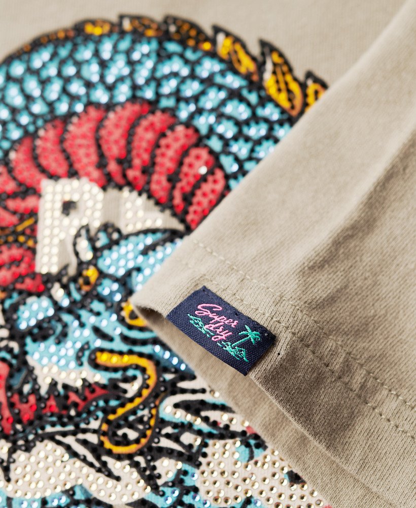 camiseta tokyo relaxed na cor verde cáqui claro