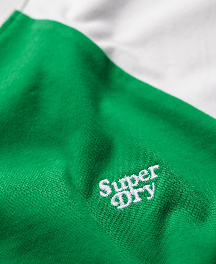 camiseta retrô essential logo na cor verde bósforoóptica