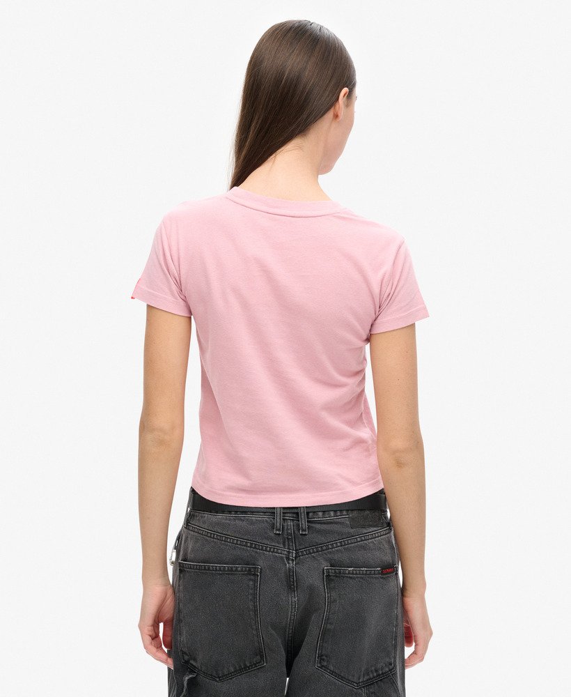 camiseta osaka 6 cali rs anos 90 em rosa claro