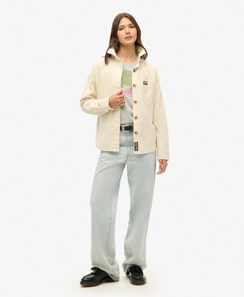 camiseta superdry x komodo hathi na cor bege mesclado pedra-pomes