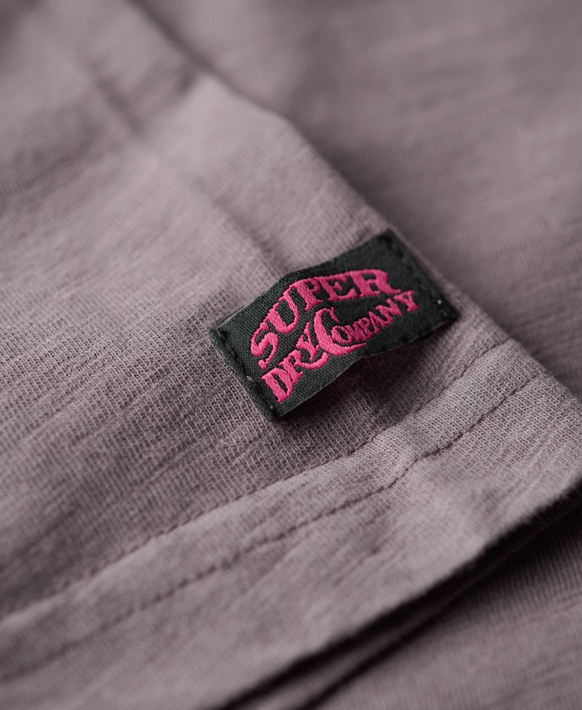 camiseta tokyo vintage logo graphic relaxed na cor rock dark grey