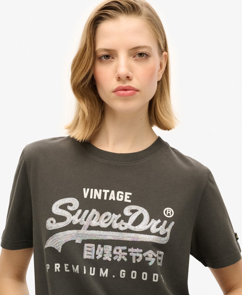camiseta vl graphic com detalhes em preto lavado