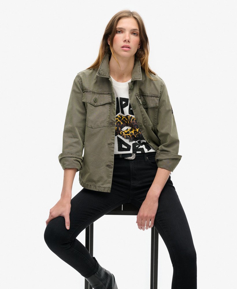 camiseta lo-fi punk poster relaxed na cor off white