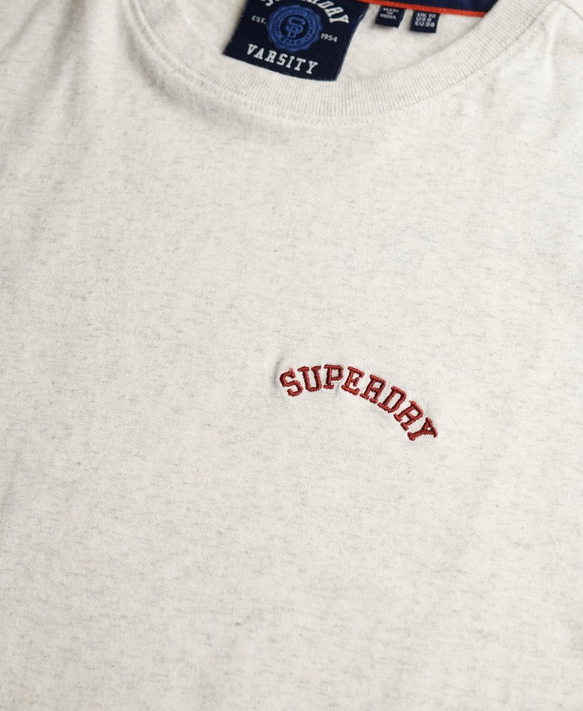 Camiseta Ajustada com Logo Essencial