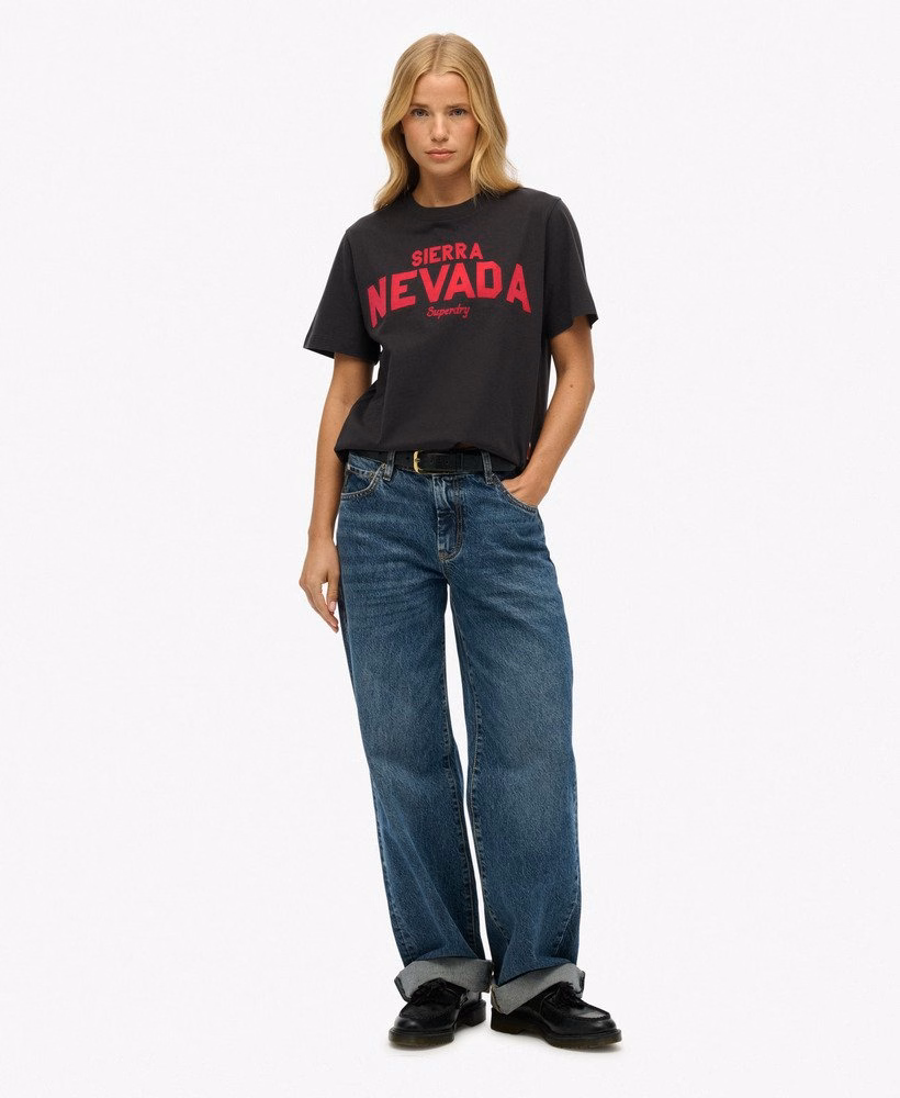 Camiseta folgada para uso externo