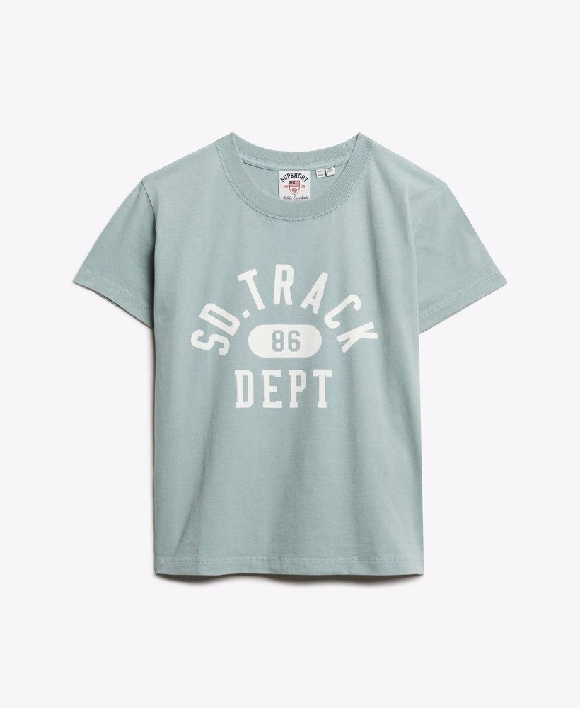 Camiseta esportiva com estampa.