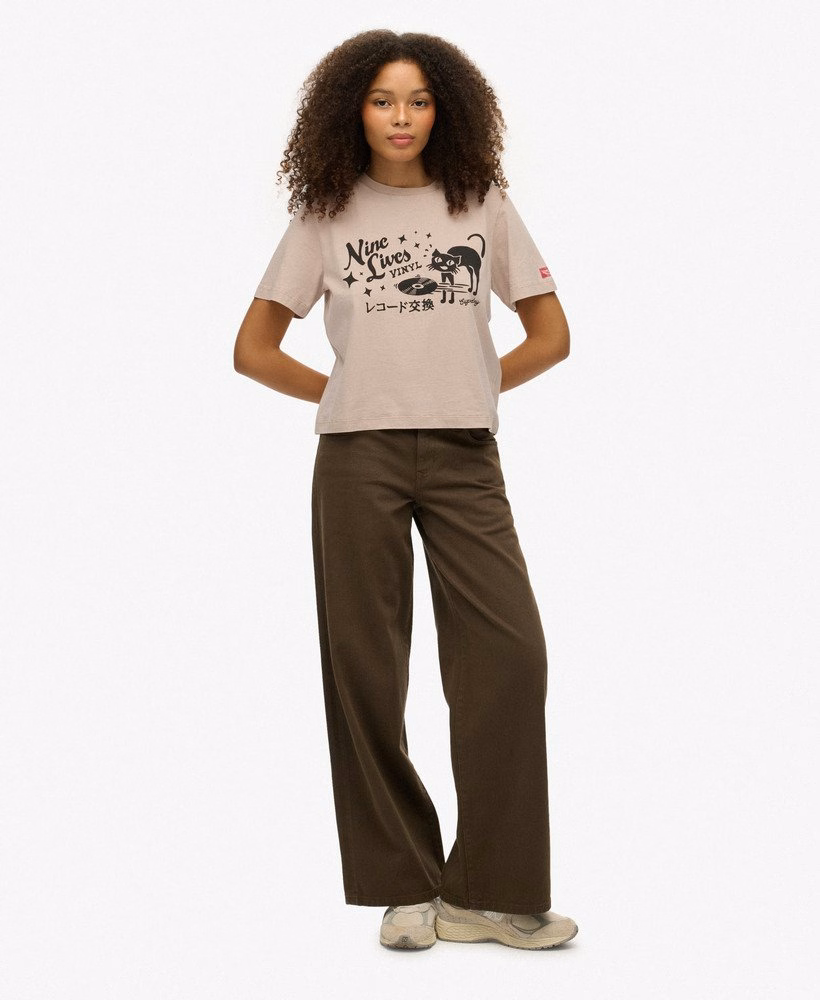 Camiseta Relaxed para Comércio à Beira da Estrada