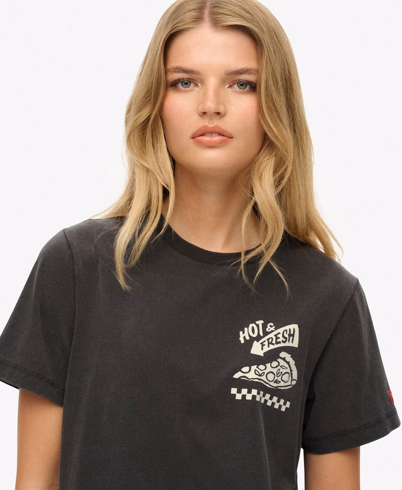 Camiseta Relaxed para Comércio à Beira da Estrada