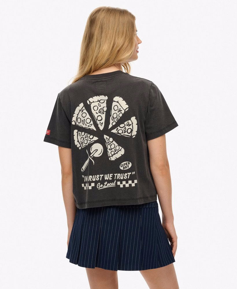 Camiseta Relaxed para Comércio à Beira da Estrada