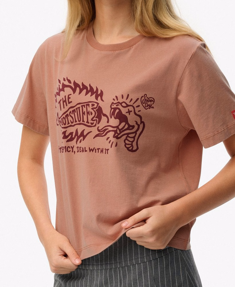 Camiseta Relaxed para Comércio à Beira da Estrada