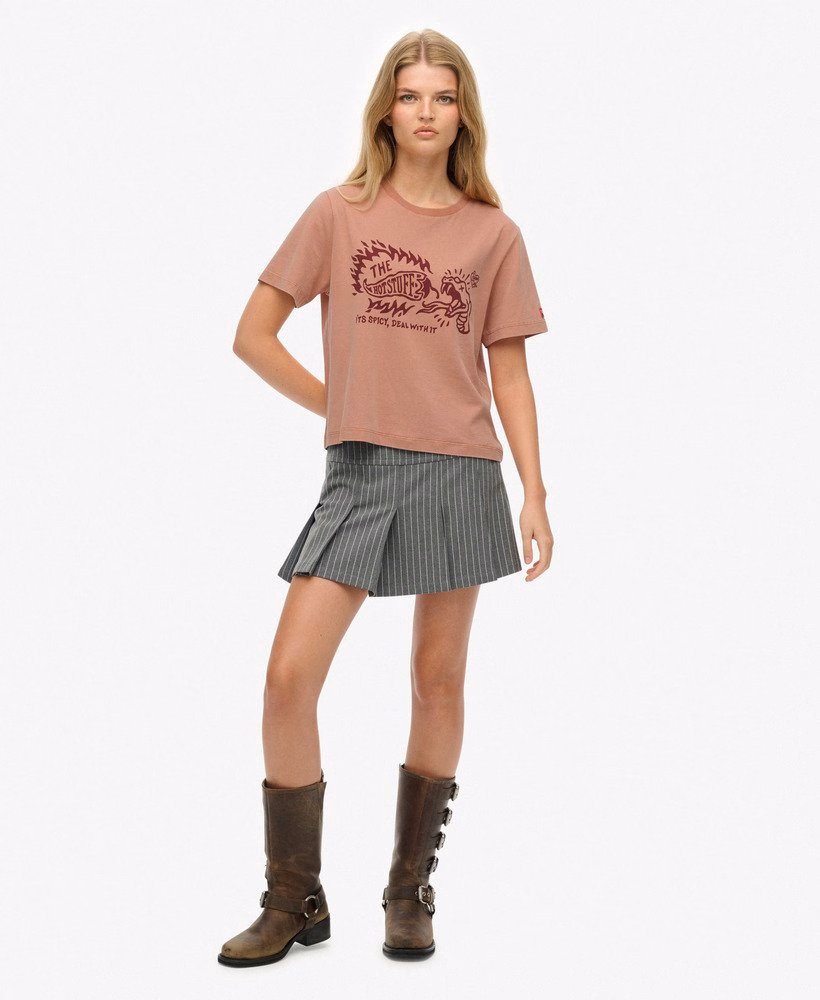 Camiseta Relaxed para Comércio à Beira da Estrada