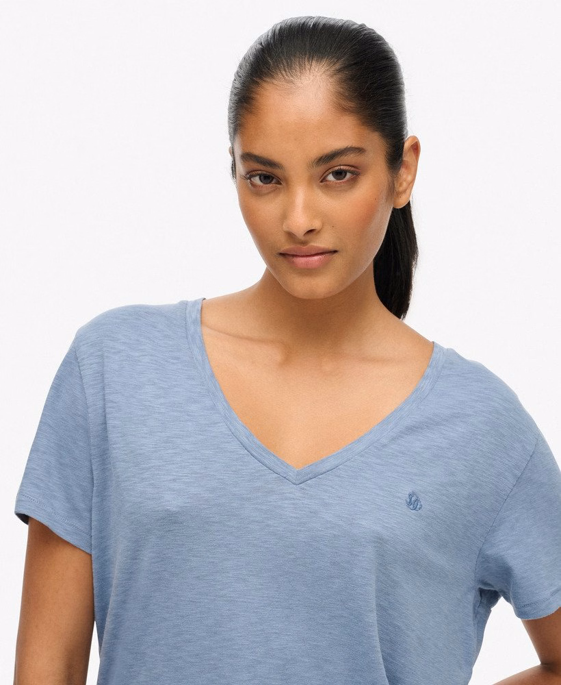 Camiseta bordada Studios Slub