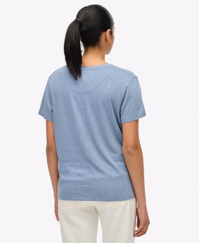 Camiseta bordada Studios Slub