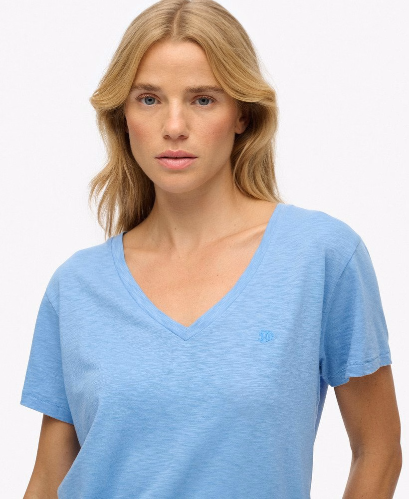 Camiseta bordada Studios Slub