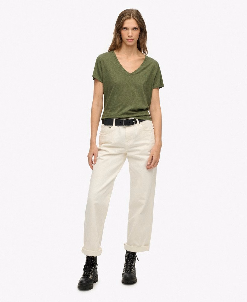 Camiseta bordada Studios Slub