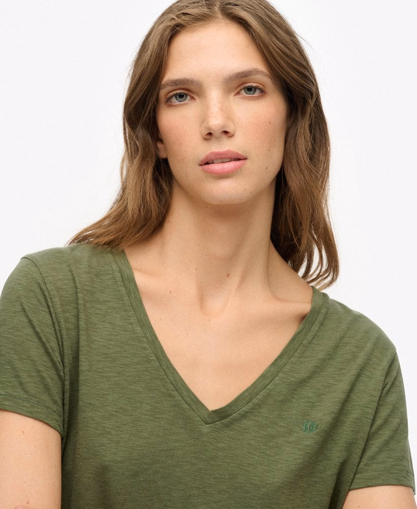 Camiseta bordada Studios Slub