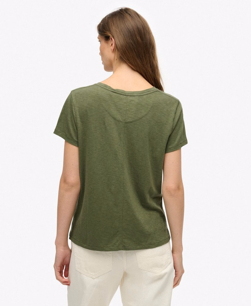 Camiseta bordada Studios Slub