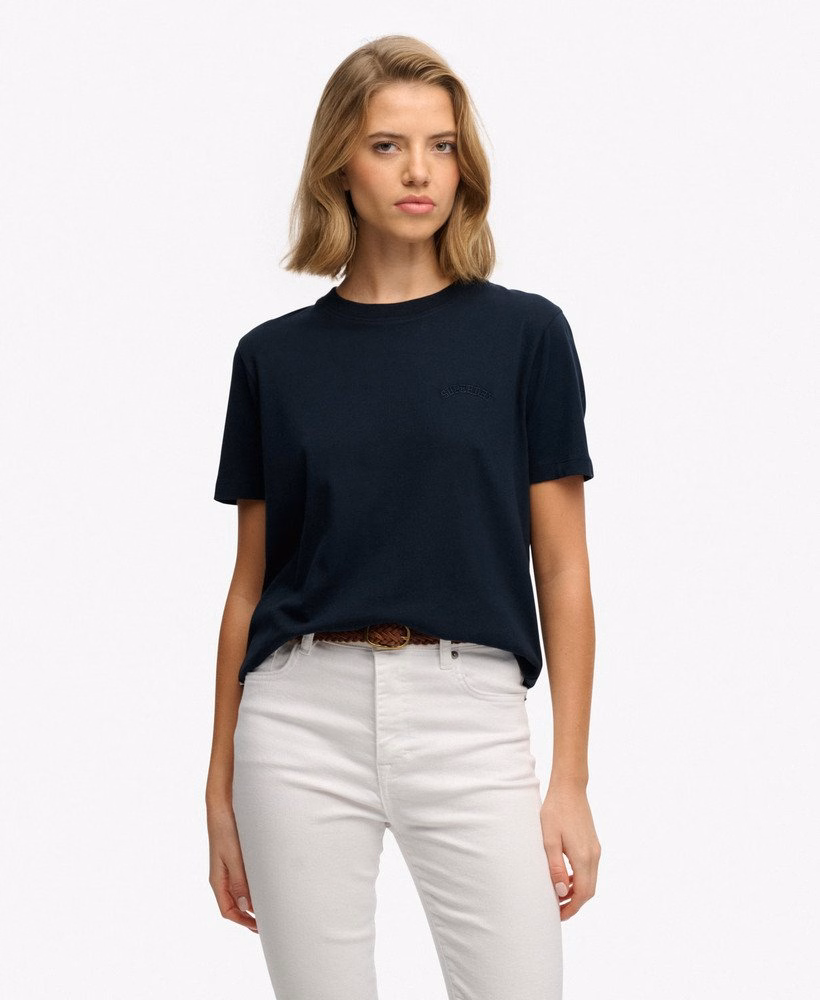 Camiseta Essential com Logo Bordado