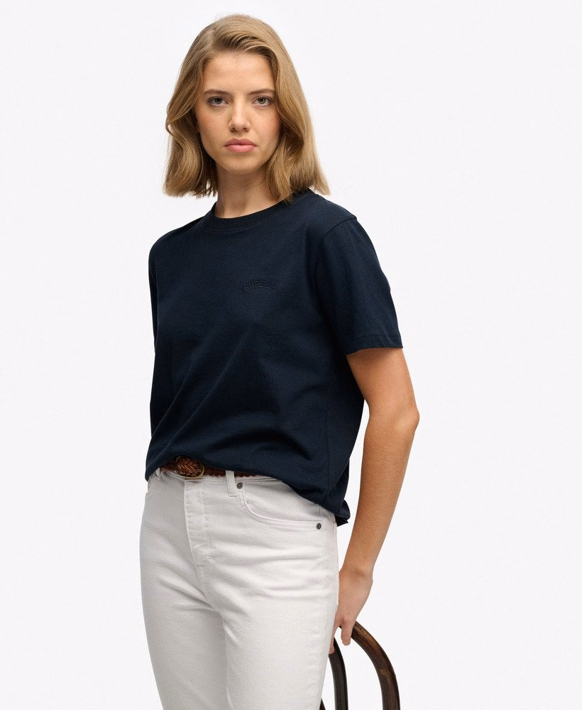 Camiseta Essential com Logo Bordado