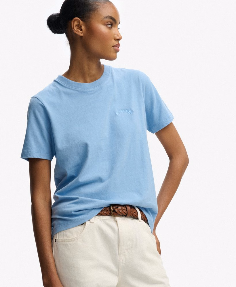 Camiseta Essential com Logo Bordado