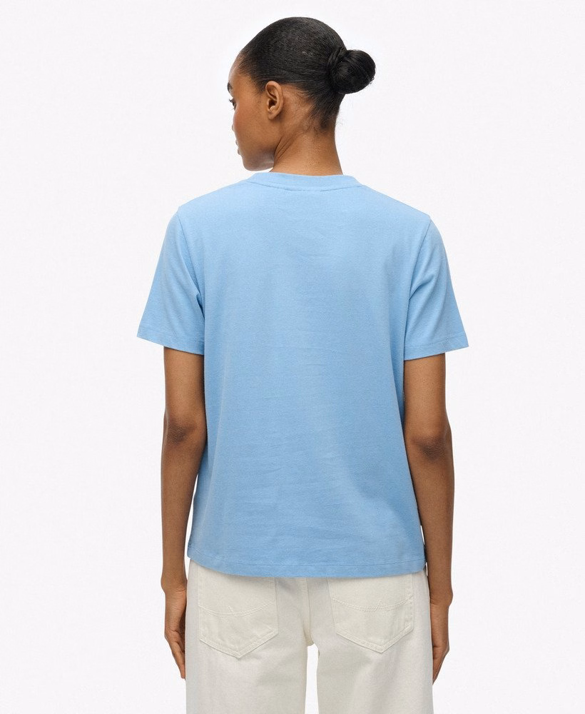 Camiseta Essential com Logo Bordado