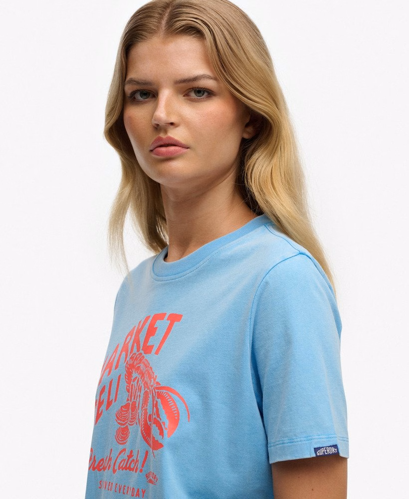 Camiseta Relaxed para Comércio à Beira da Estrada