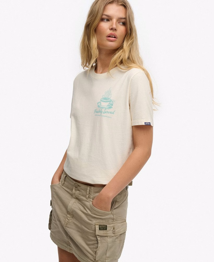 Camiseta Relaxed para Comércio à Beira da Estrada