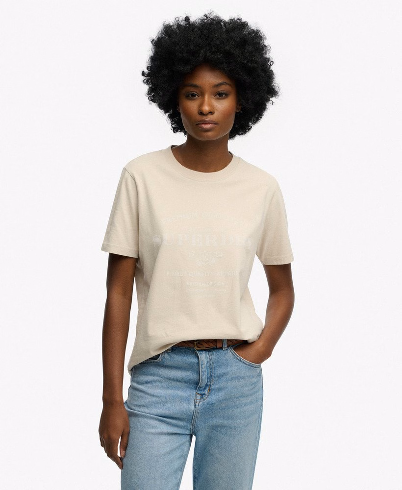 Camiseta Luxe Casual Relaxada