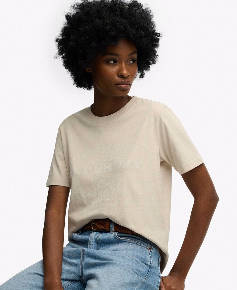 Camiseta Luxe Casual Relaxada