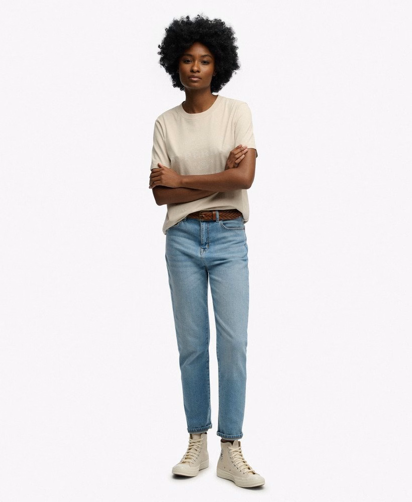 Camiseta Luxe Casual Relaxada