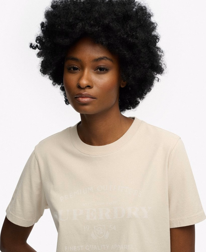 Camiseta Luxe Casual Relaxada