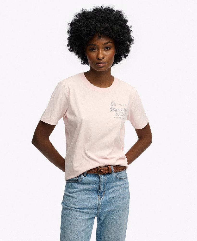 Camiseta Luxe Casual Relaxada