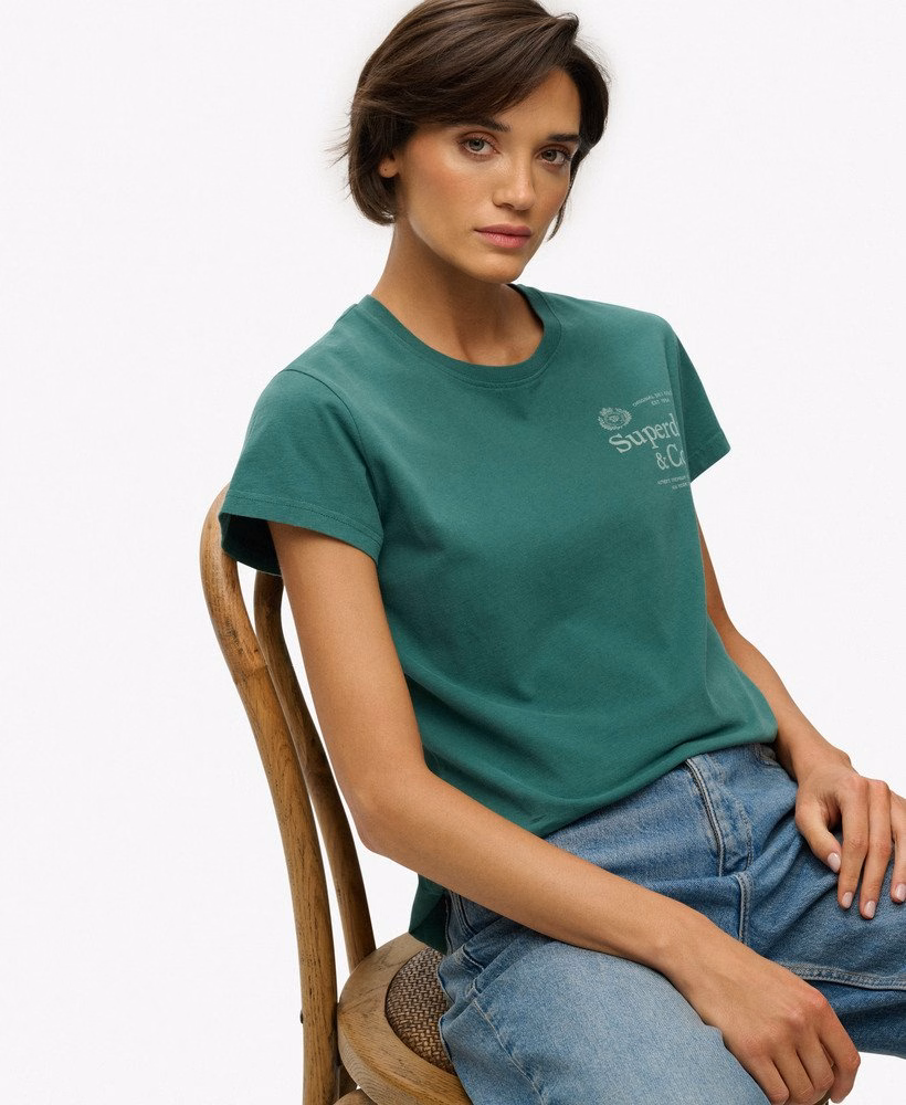 Camiseta Luxe Casual Relaxada