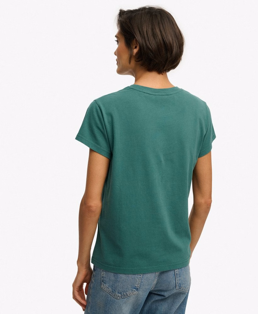 Camiseta Luxe Casual Relaxada