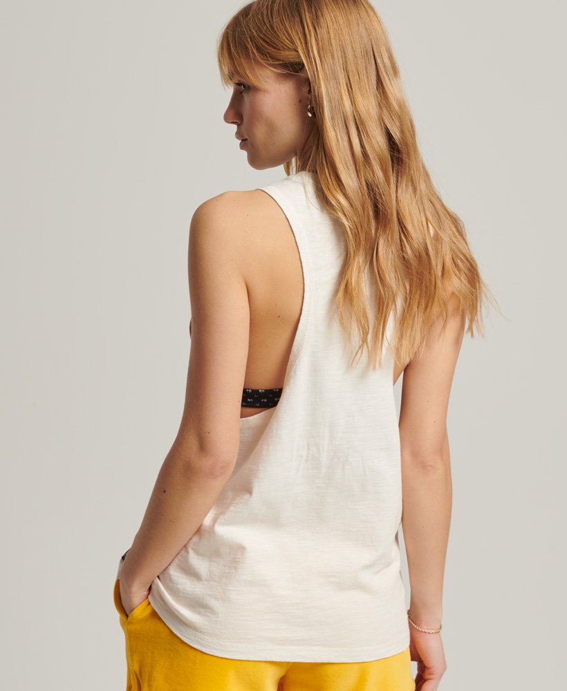 colete vintage cali stripe na cor branco inverno