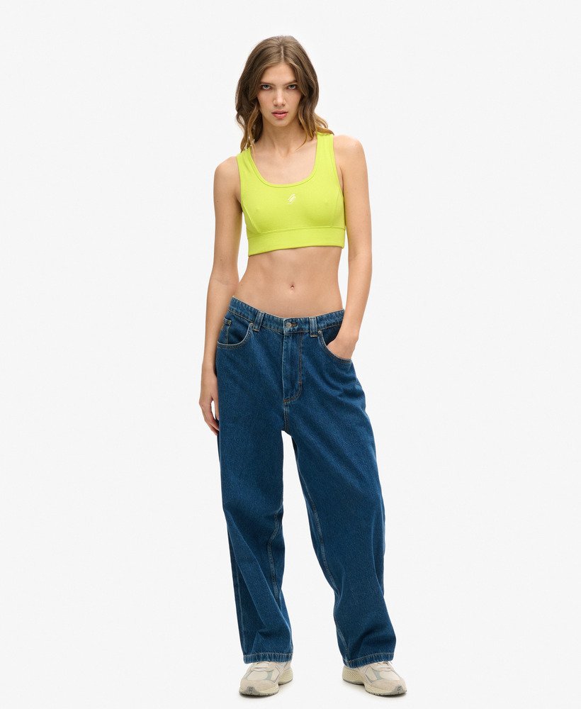 top cropped code surplus na cor verde limão.