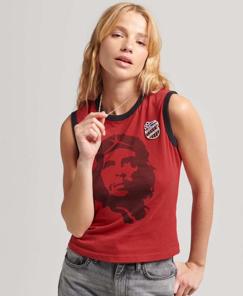 regata ringspun allstars cg vintage re-issue na cor vermelho universitÁrio