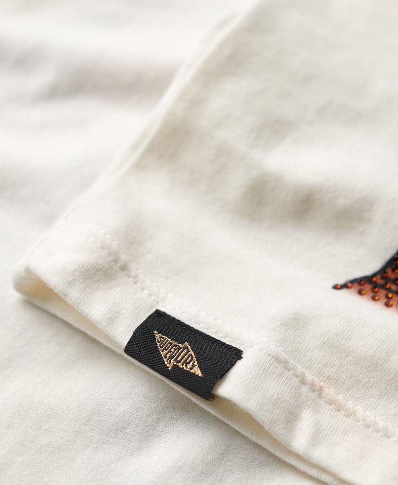 colete tattoo com strass na cor branco inverno