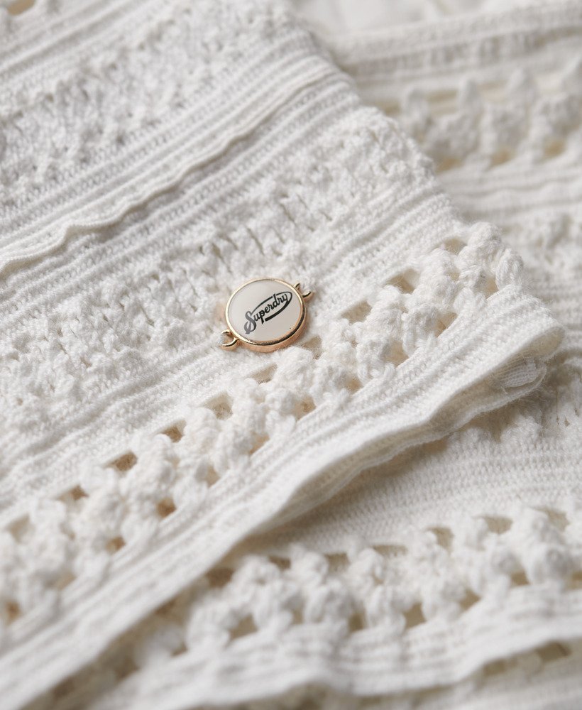 sutiã sem alças de renda jersey na cor branco off-white.