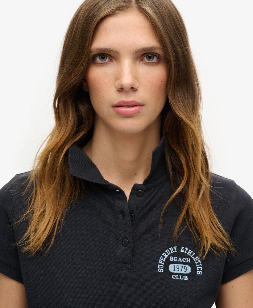 polo athletic essentials 90s fitted na cor eclipse navy