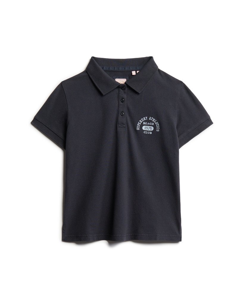 polo athletic essentials 90s fitted na cor eclipse navy