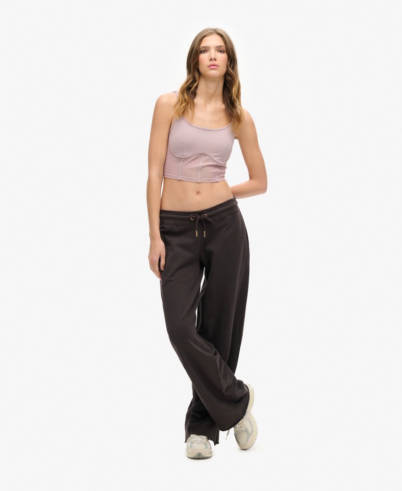 top corset sport tech na cor roxa quail