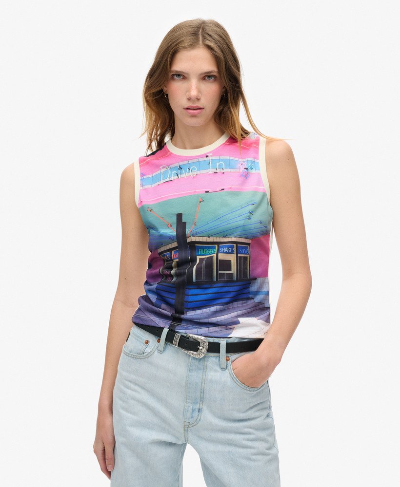 regata com estampa sublimada em drive in aop
