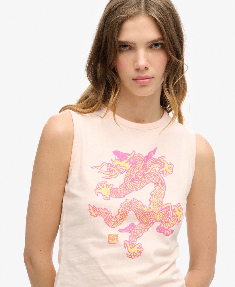 regata vintage superdry x komodo na cor pink clay.
